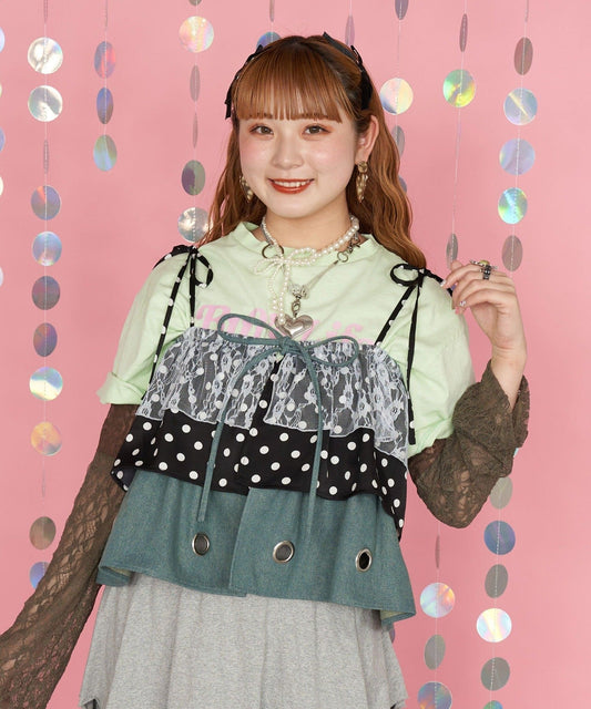 Me＋Me Layer Wrap Dress