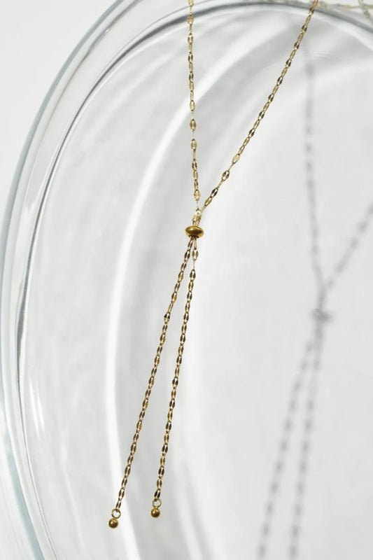 GOLDY Chain slide stainless steel necklace