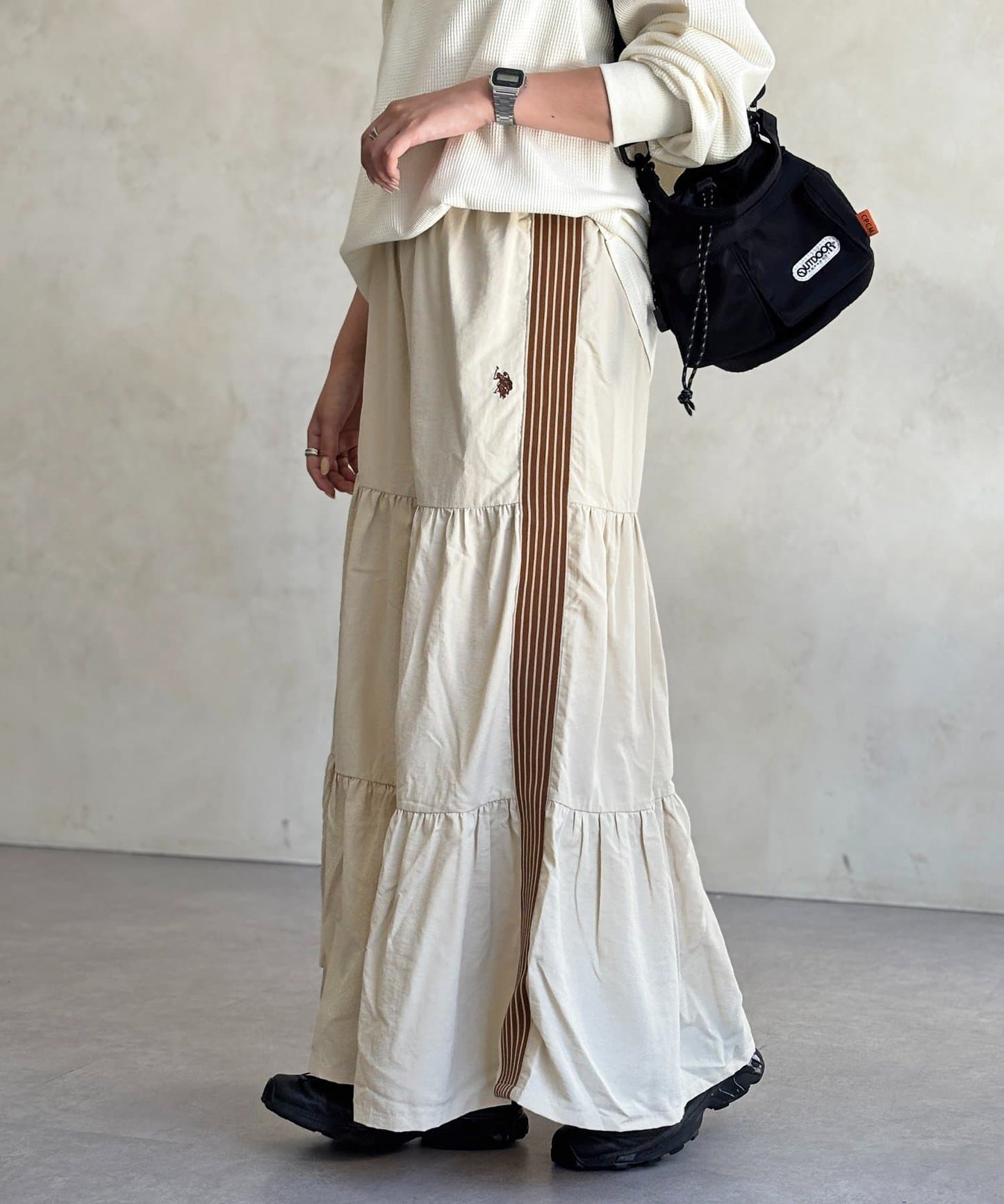 CPCM x U.S. POLO ASSN. Tiered skirt - Image 25