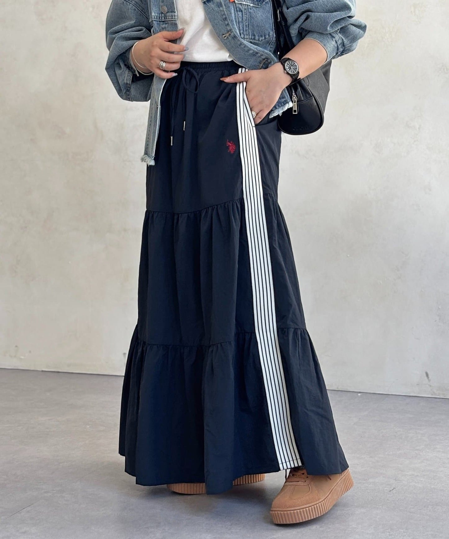 CPCM x U.S. POLO ASSN. Tiered skirt - Image 31