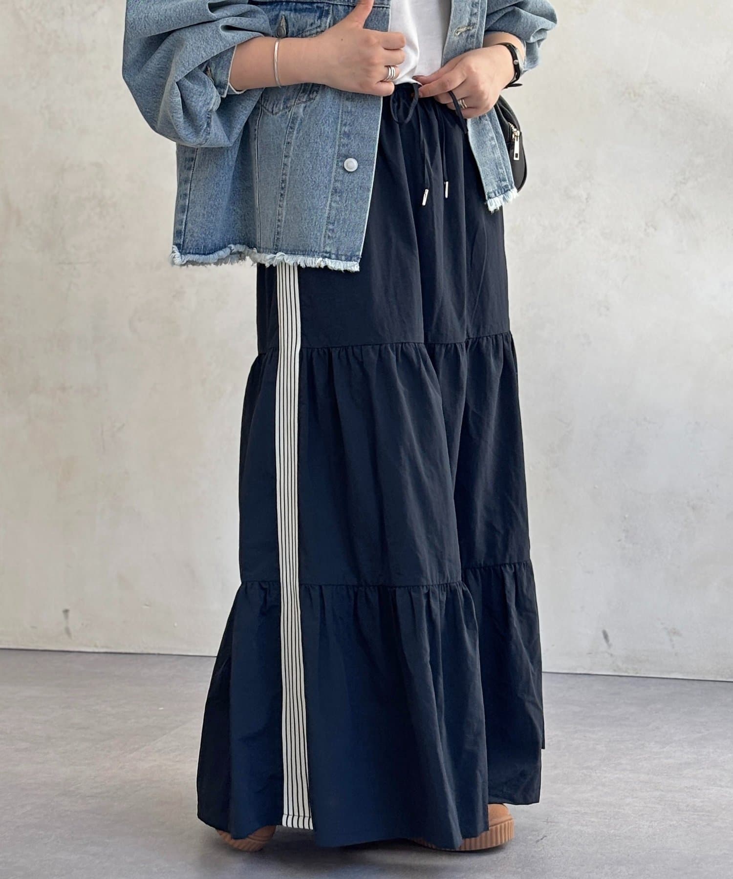 CPCM x U.S. POLO ASSN. Tiered skirt - Image 35