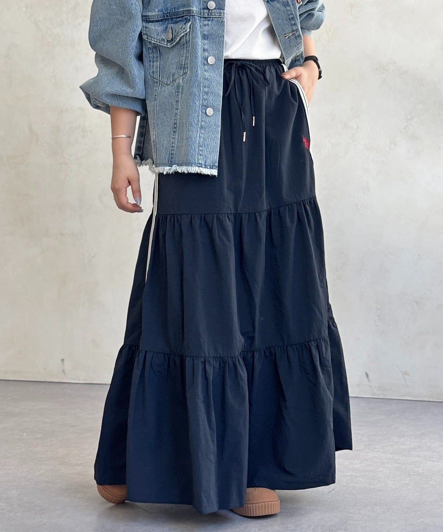 CPCM x U.S. POLO ASSN. Tiered skirt - Image 36