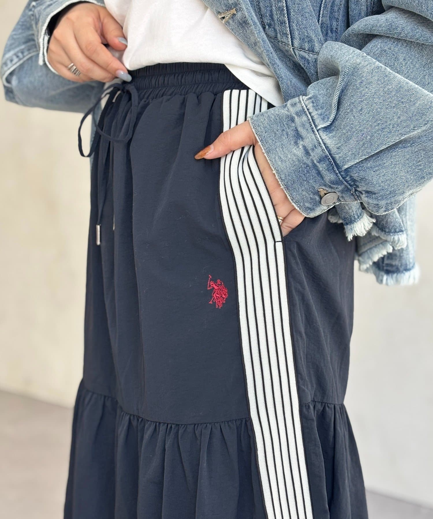 CPCM x U.S. POLO ASSN. Tiered skirt - Image 38