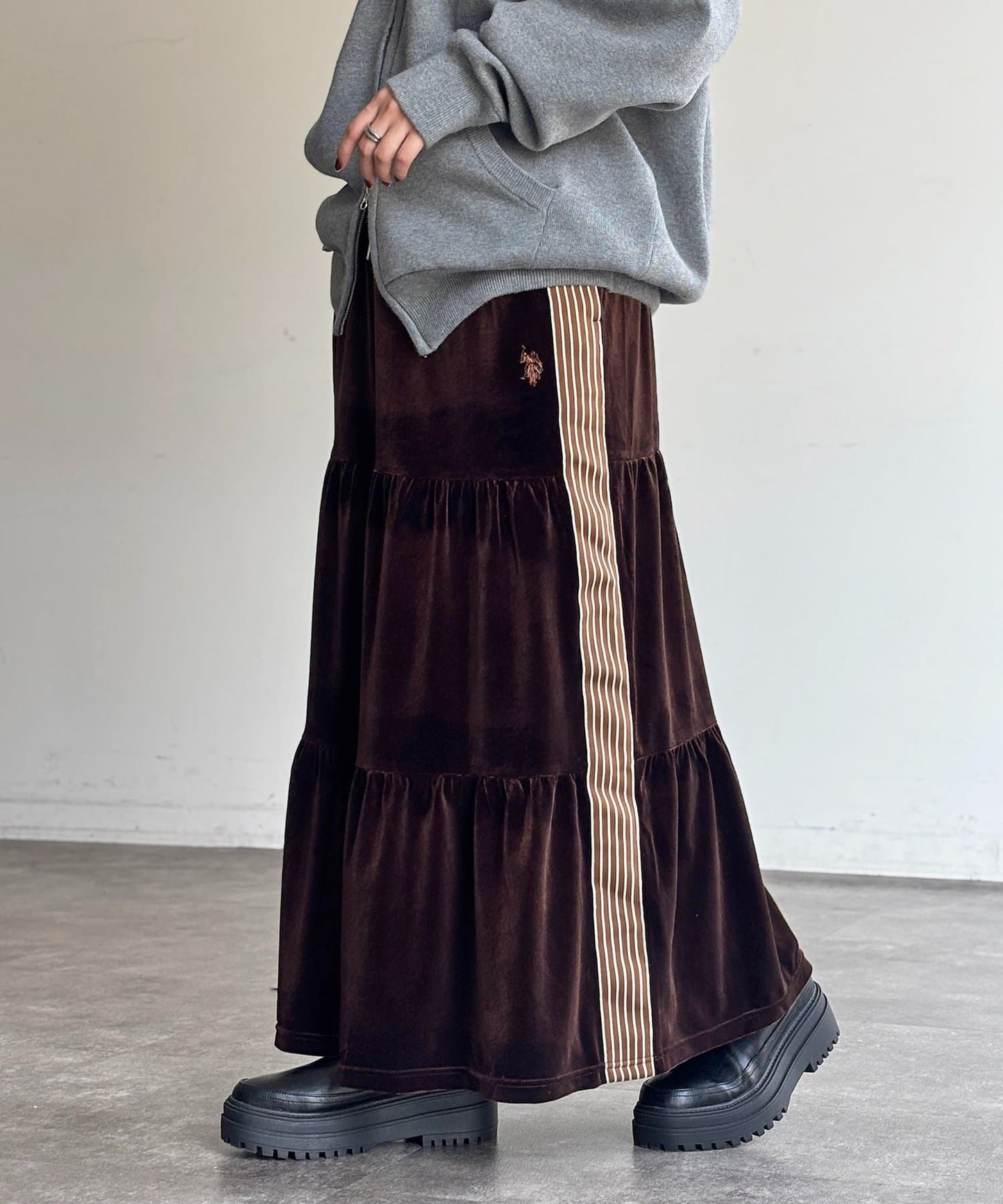 CPCM x U.S. POLO ASSN. Tiered skirt - Image 42