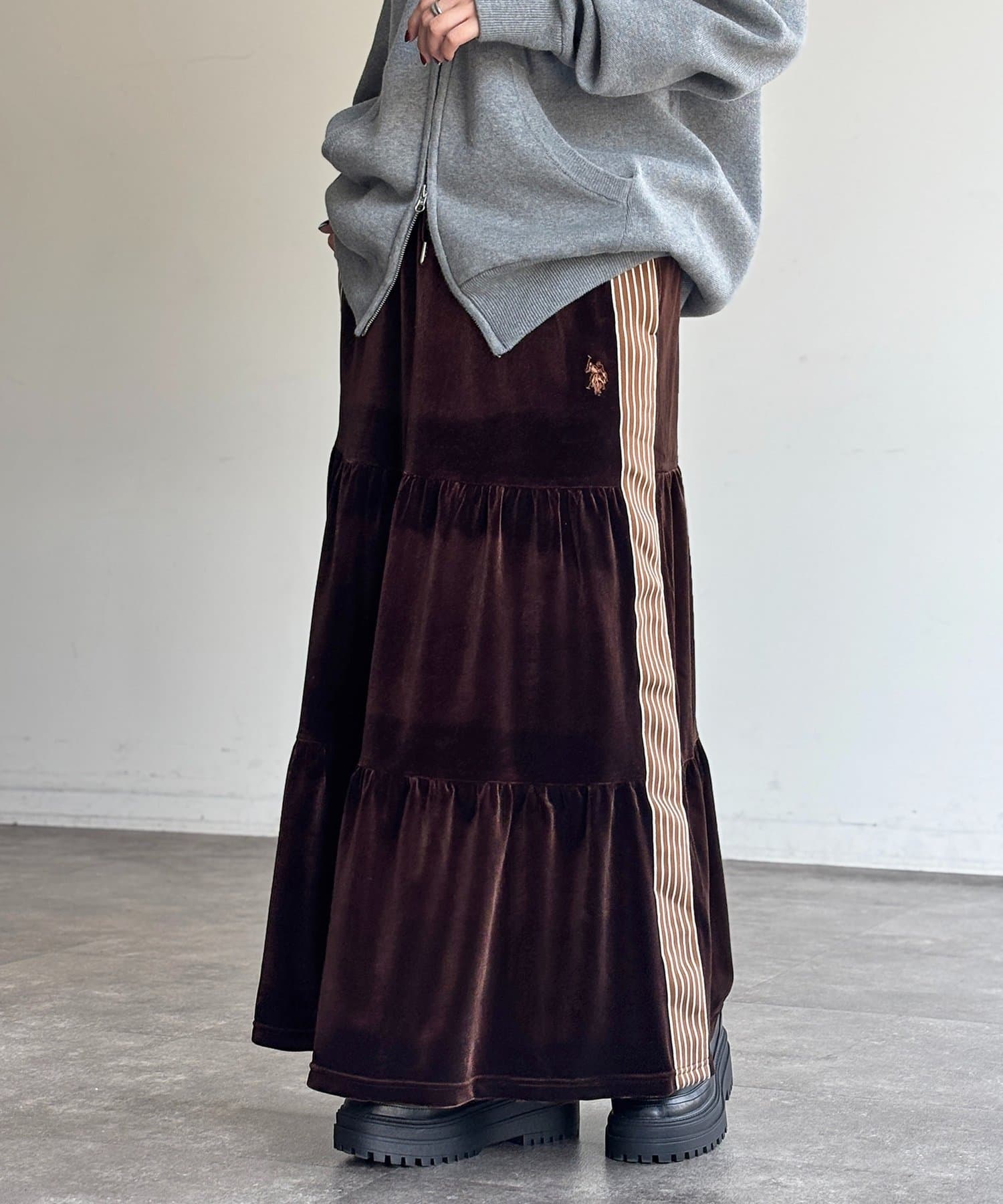 CPCM x U.S. POLO ASSN. Tiered skirt - Image 43