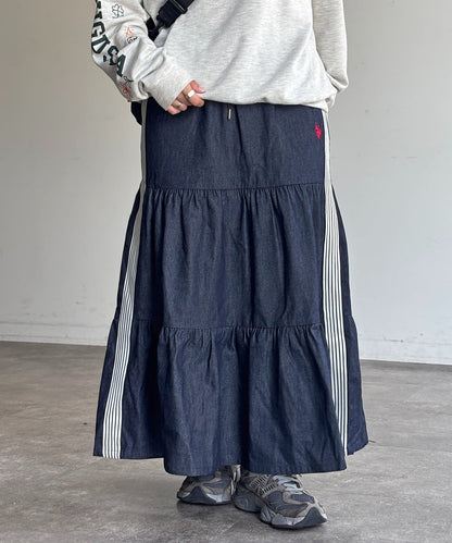 CPCM x U.S. POLO ASSN. Tiered skirt - Image 63