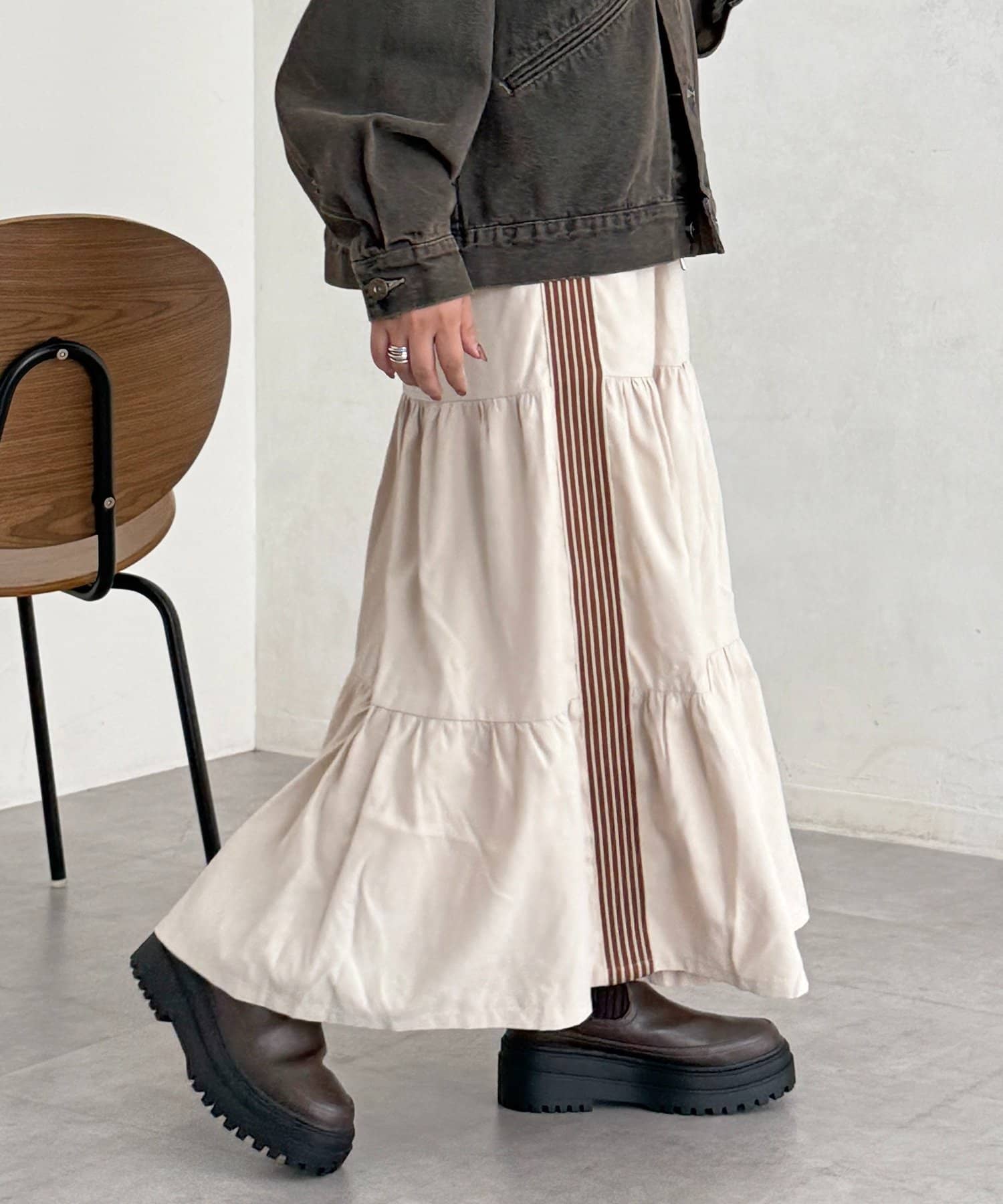 CPCM x U.S. POLO ASSN. Tiered skirt - Image 75