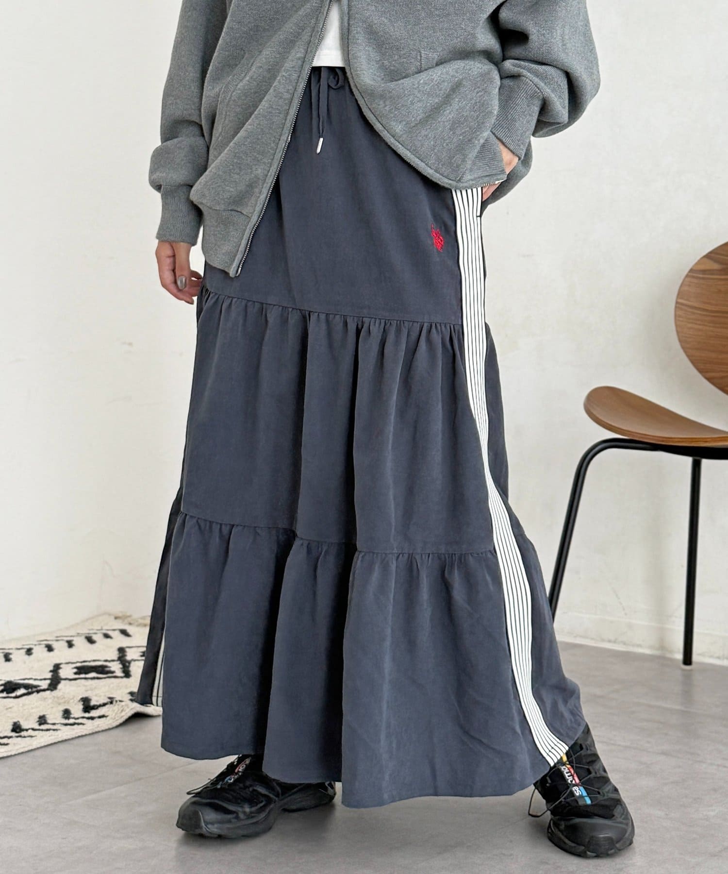 CPCM x U.S. POLO ASSN. Tiered skirt - Image 9