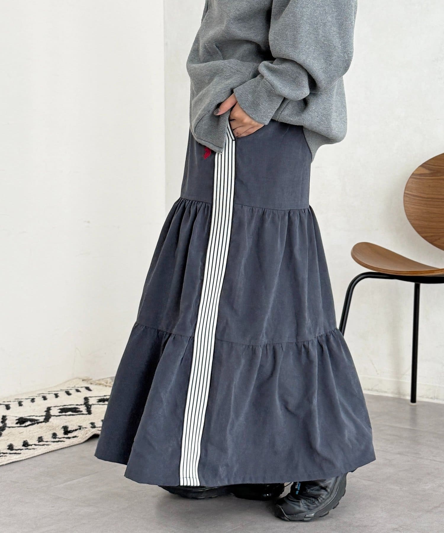 CPCM x U.S. POLO ASSN. Tiered skirt - Image 80