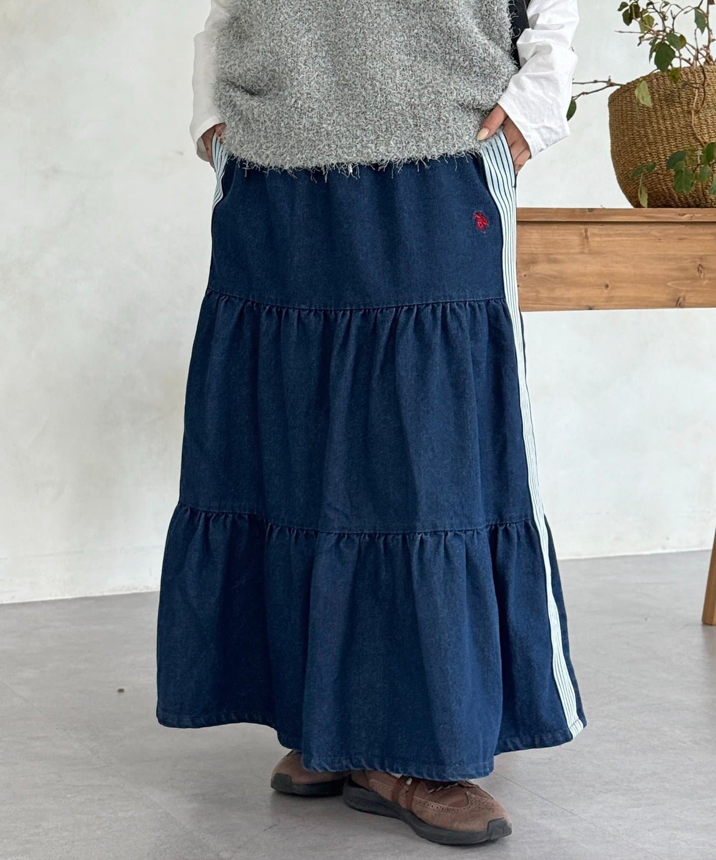 CPCM x U.S. POLO ASSN. Tiered skirt - Image 87