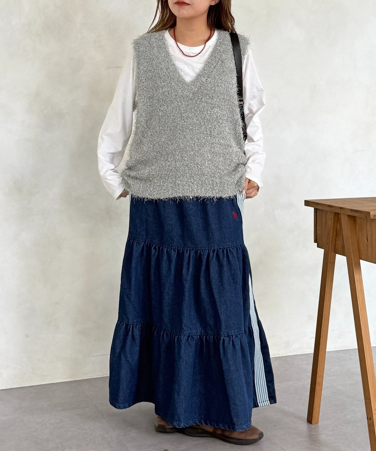 CPCM x U.S. POLO ASSN. Tiered skirt - Image 91
