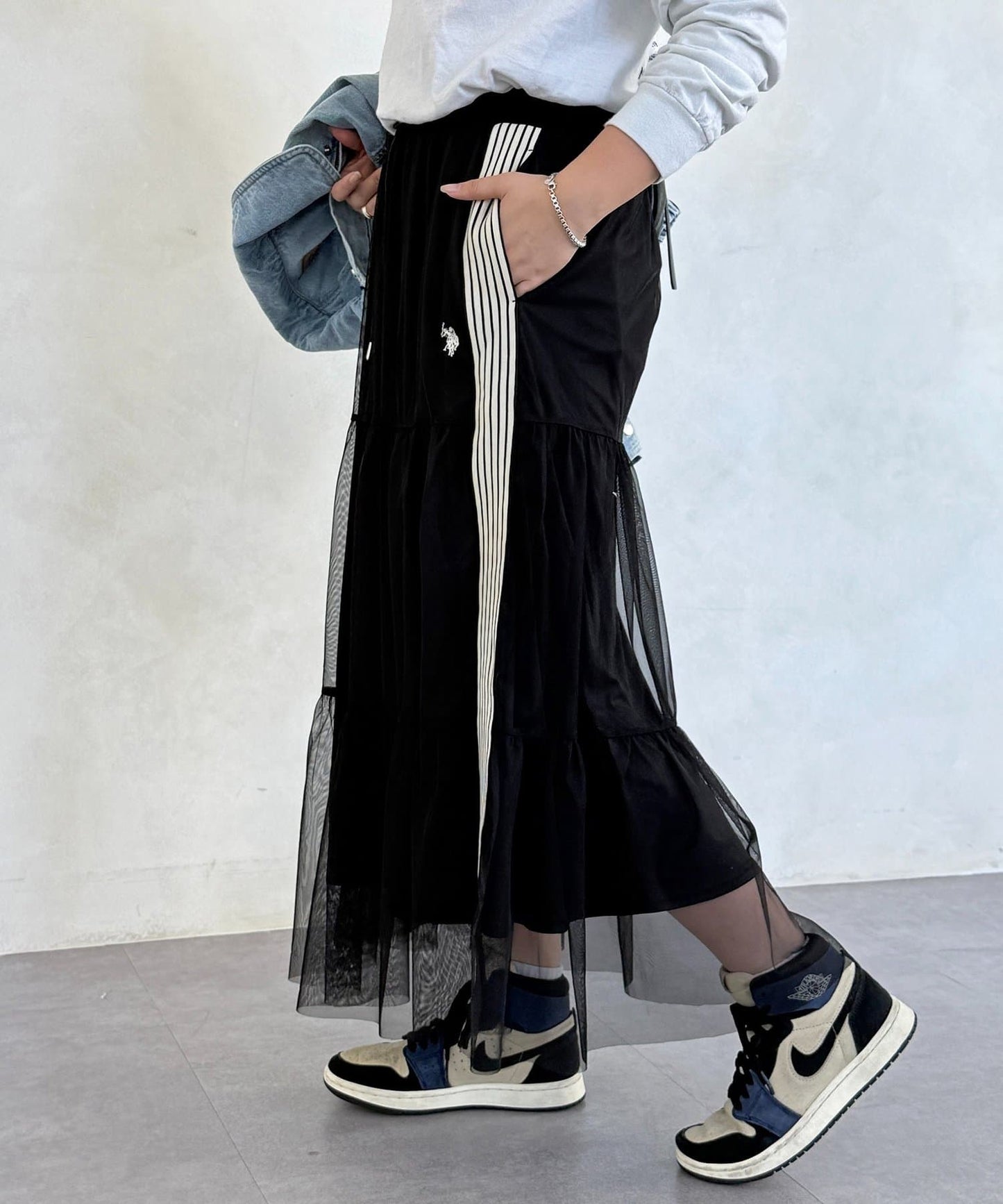 CPCM x U.S. POLO ASSN. Tiered skirt - Image 106