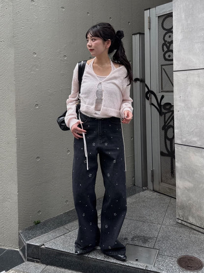 [純色/碎花] Kastane Mohair Knit 2P Set - Image 43