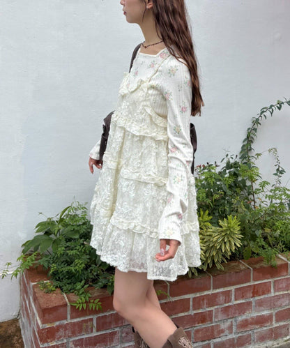 w closet 3D lace mini cami dress - Image 9