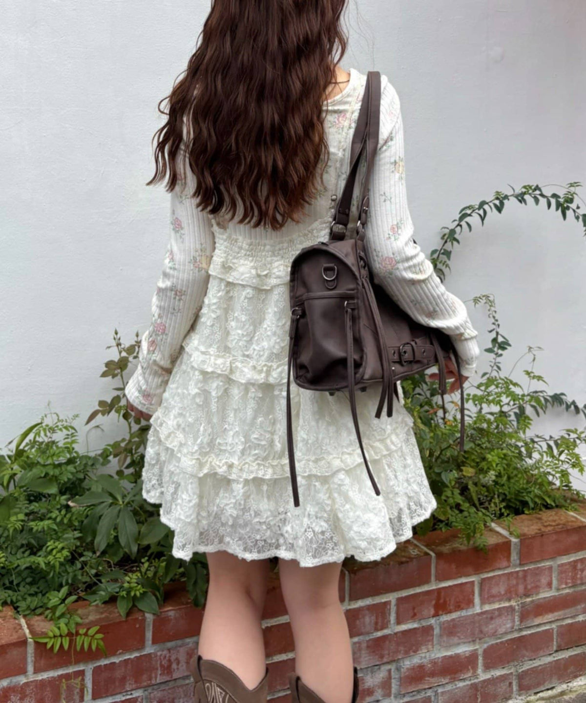 w closet 3D lace mini cami dress - Image 10