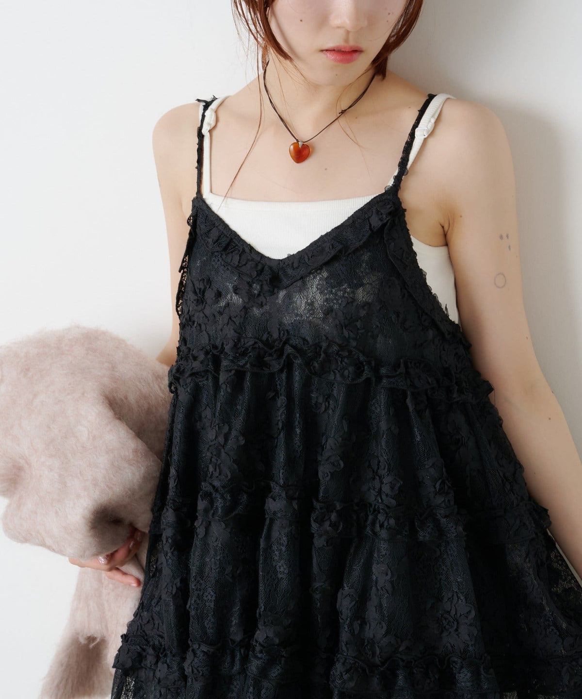 w closet 3D lace mini cami dress - Image 31