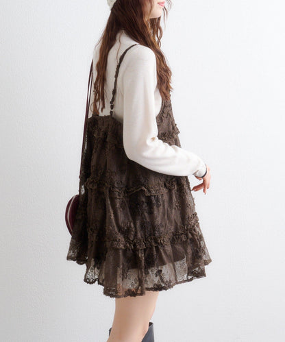 w closet 3D lace mini cami dress - Image 34