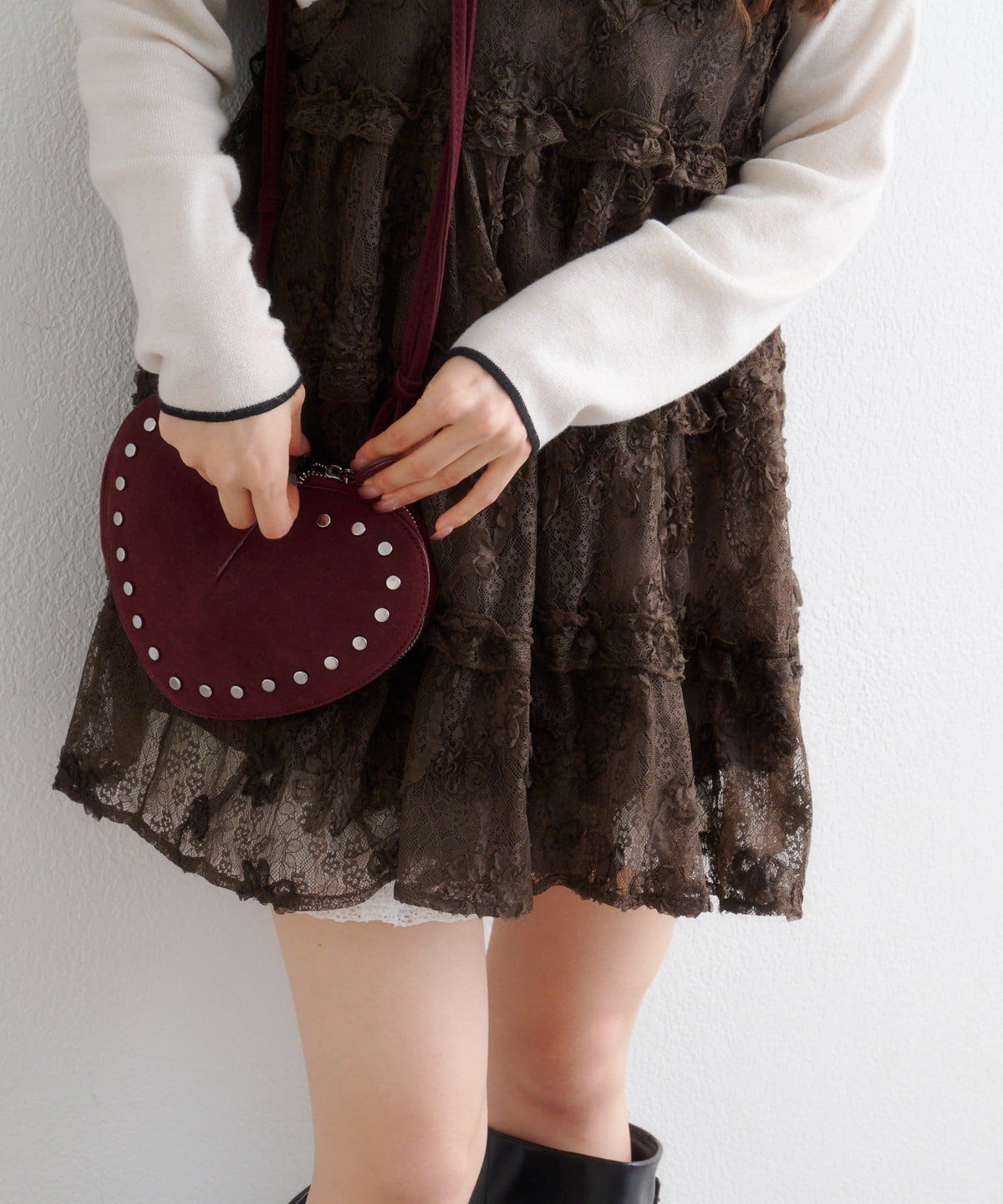 w closet 3D lace mini cami dress - Image 39