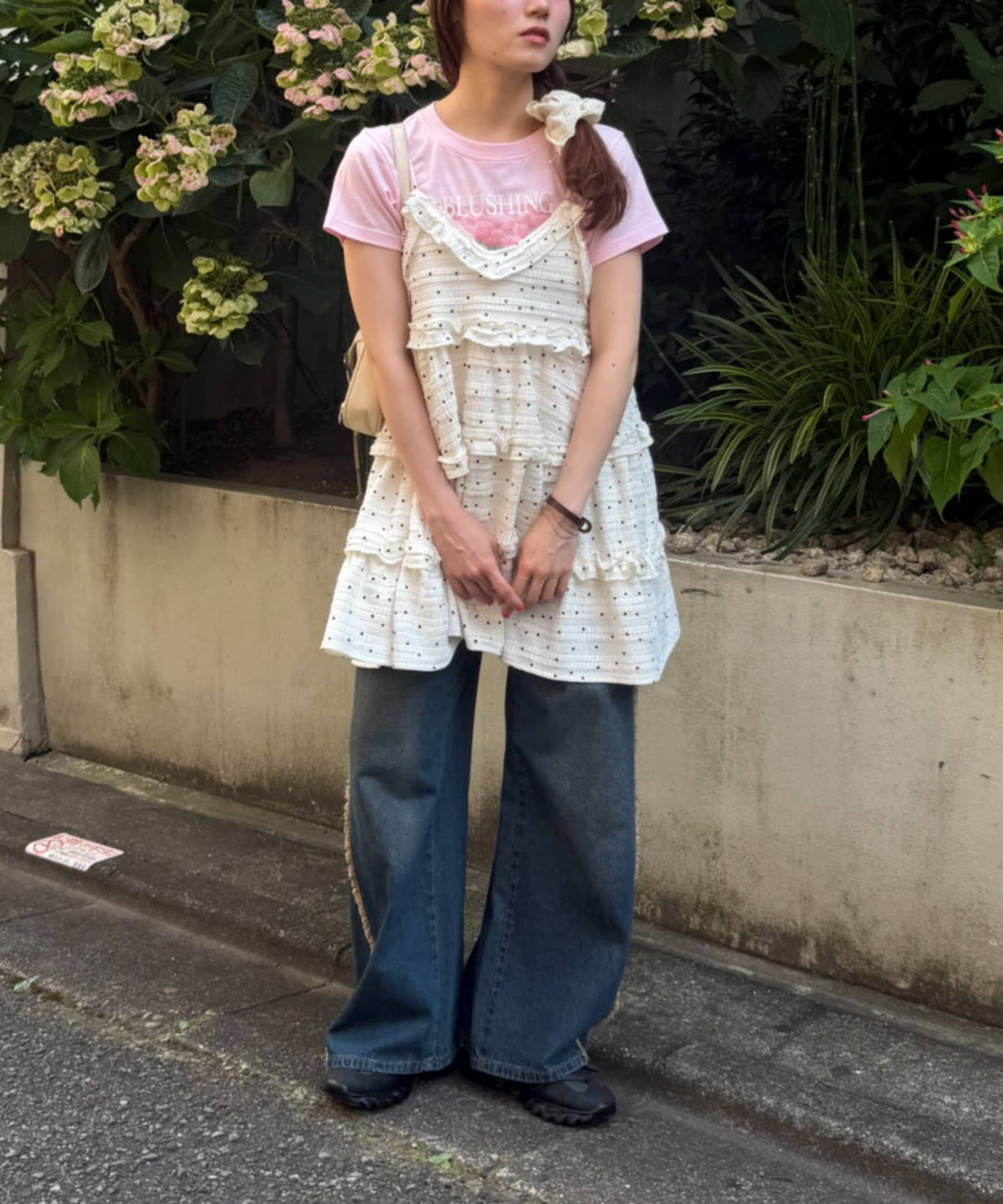 w closet 3D lace mini cami dress - Image 43