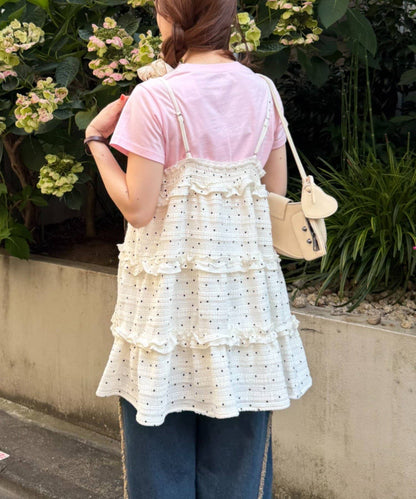 w closet 3D lace mini cami dress - Image 48