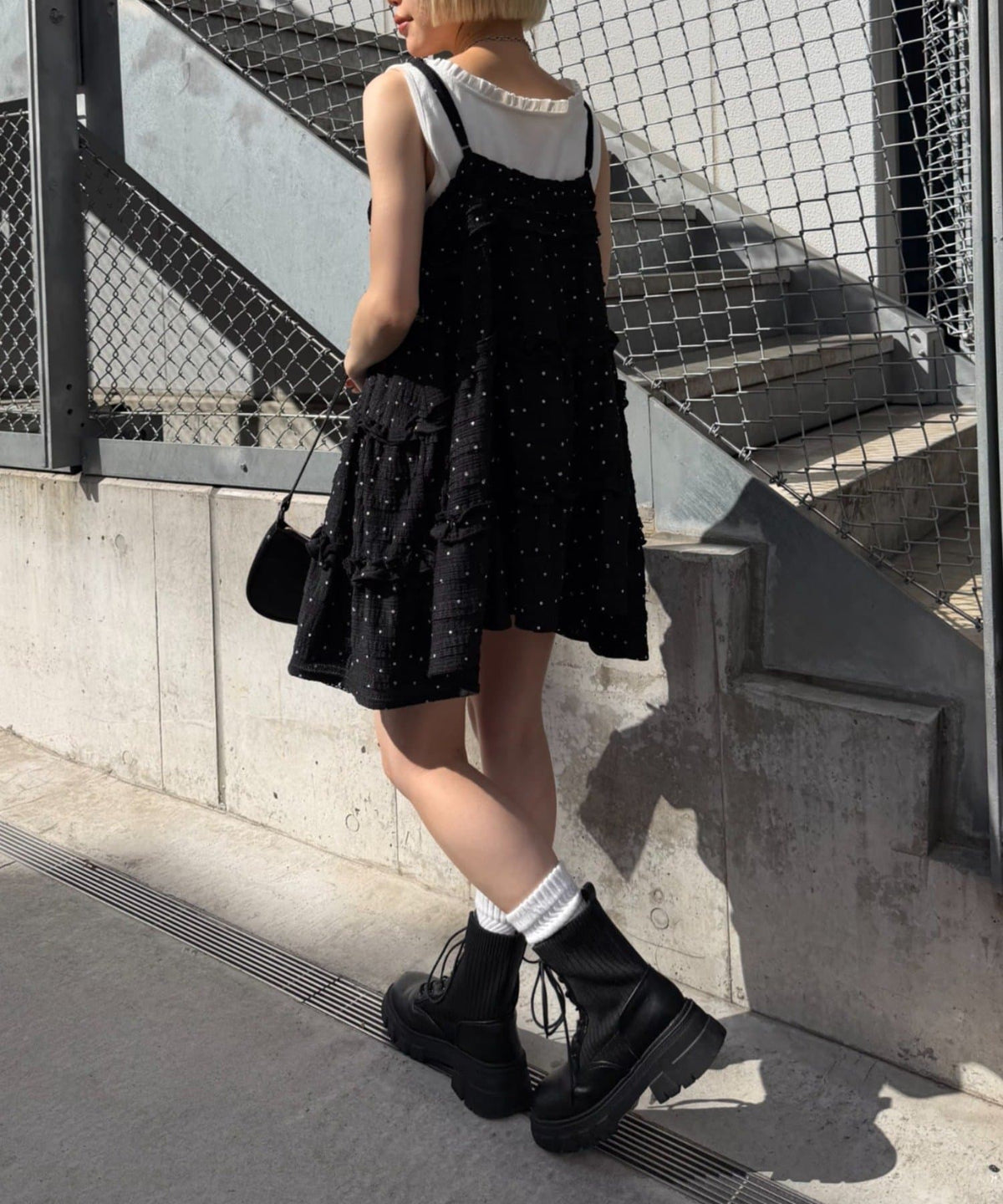 w closet 3D lace mini cami dress - Image 58