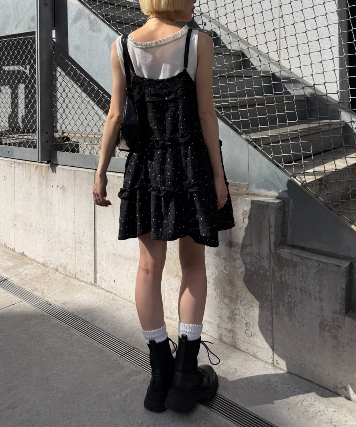 w closet 3D lace mini cami dress - Image 59