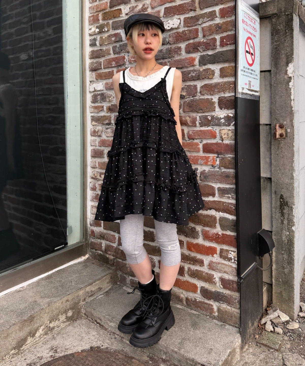 w closet 3D lace mini cami dress - Image 61