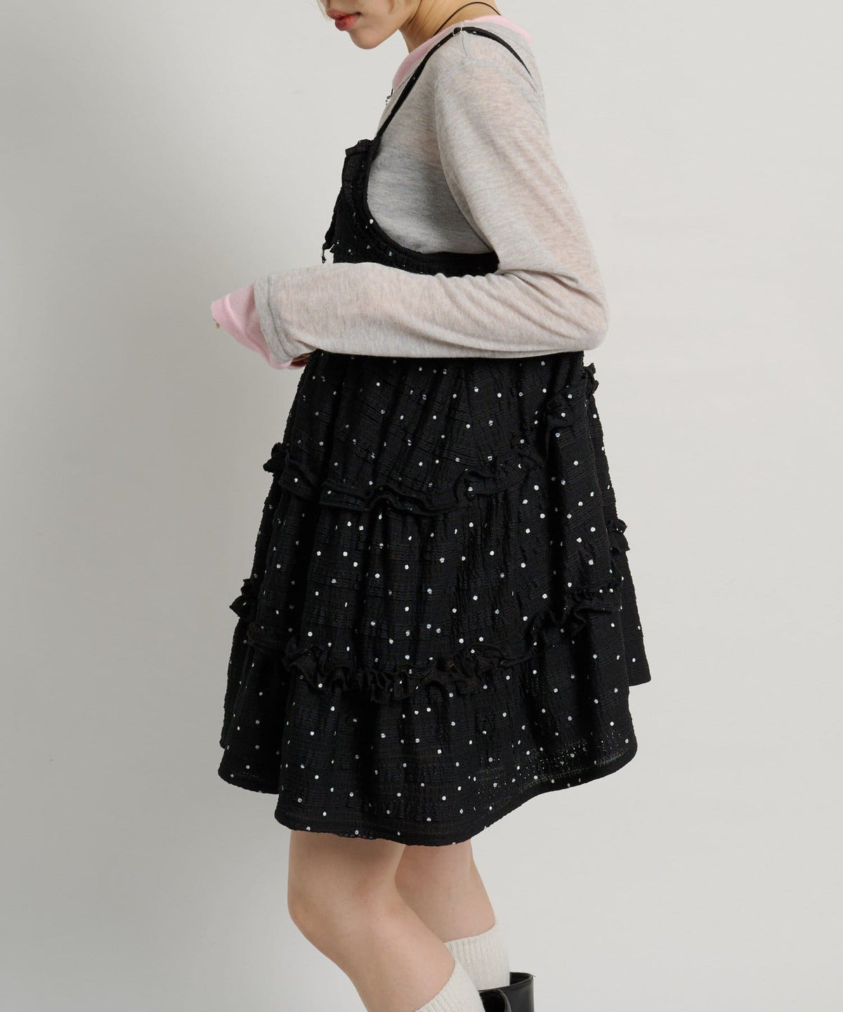w closet 3D lace mini cami dress - Image 62