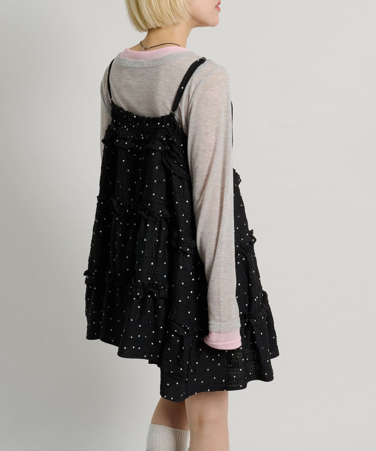 w closet 3D lace mini cami dress - Image 65