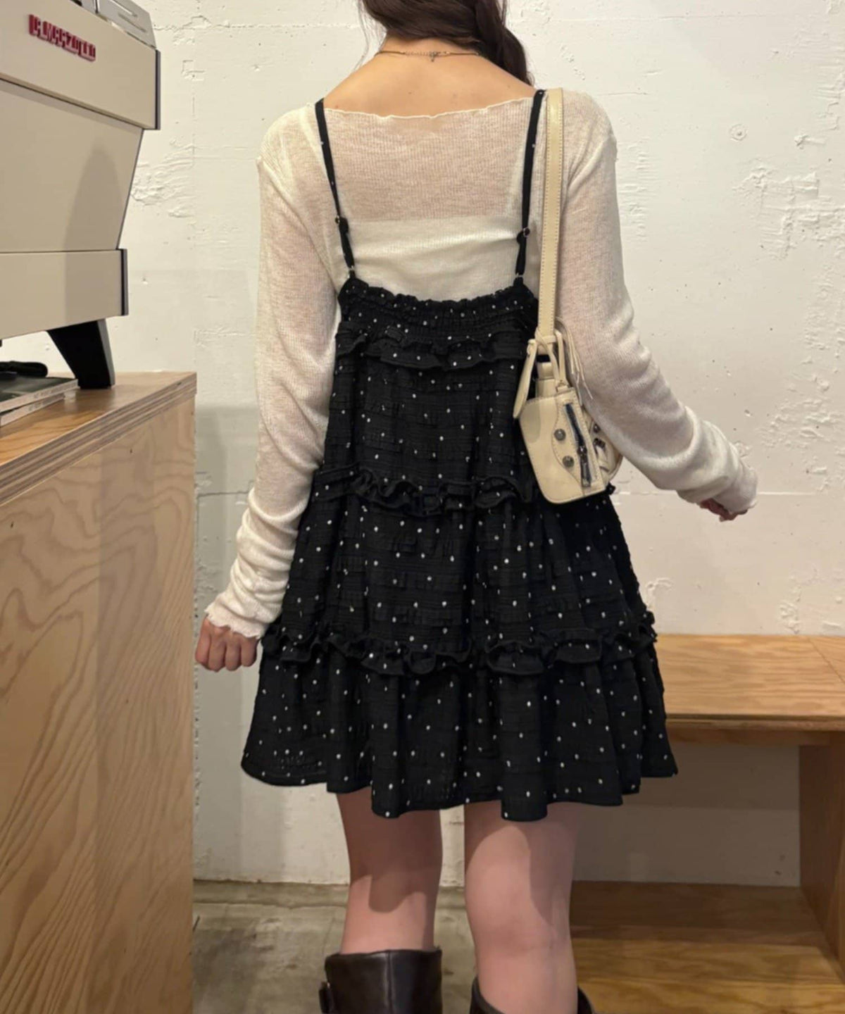 w closet 3D lace mini cami dress - Image 52
