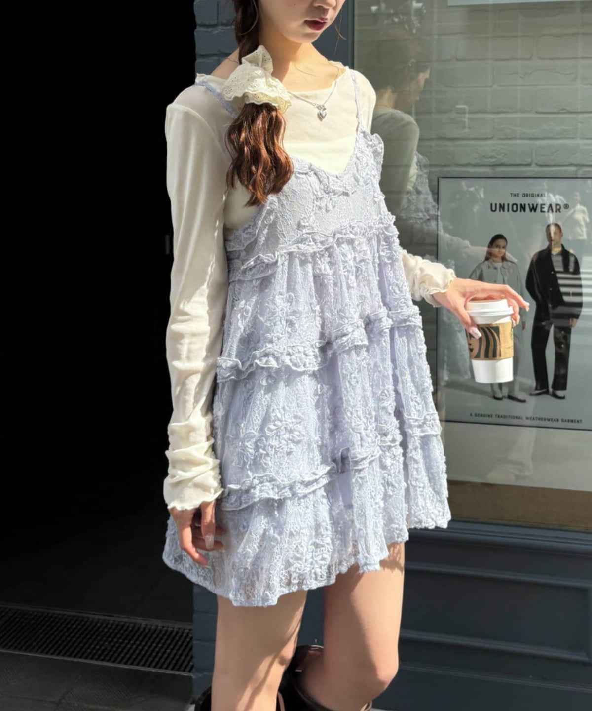 w closet 3D lace mini cami dress - Image 69