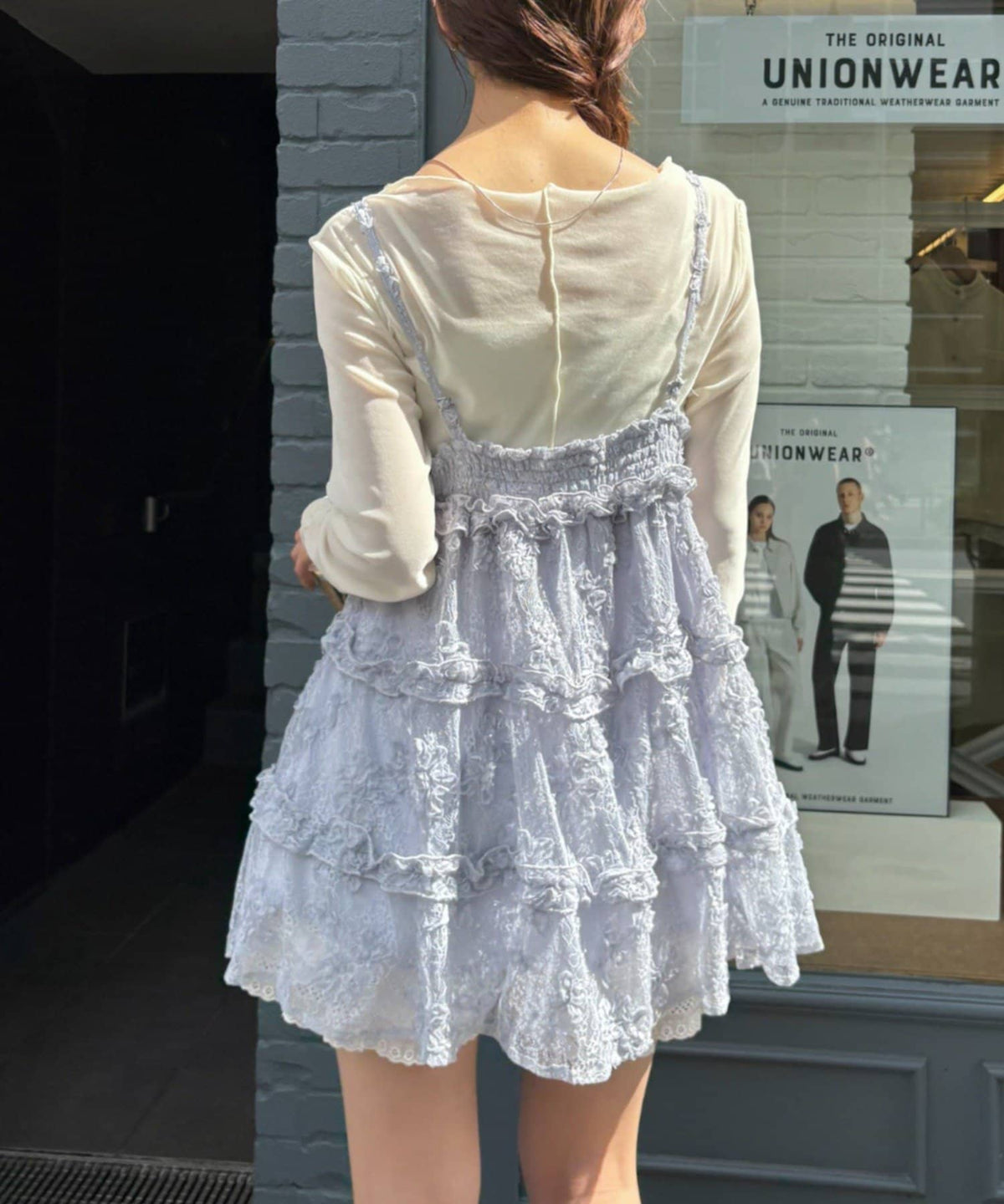 w closet 3D lace mini cami dress - Image 70