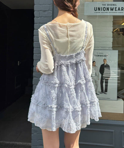 w closet 3D lace mini cami dress - Image 70
