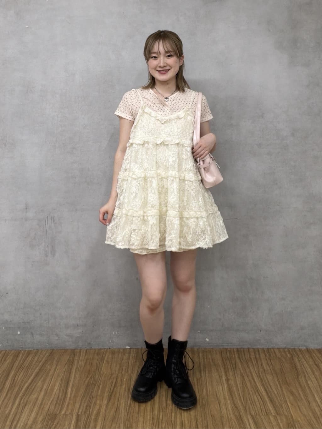 w closet 波點Lace荷葉邊短袖薄cardigan - Image 37
