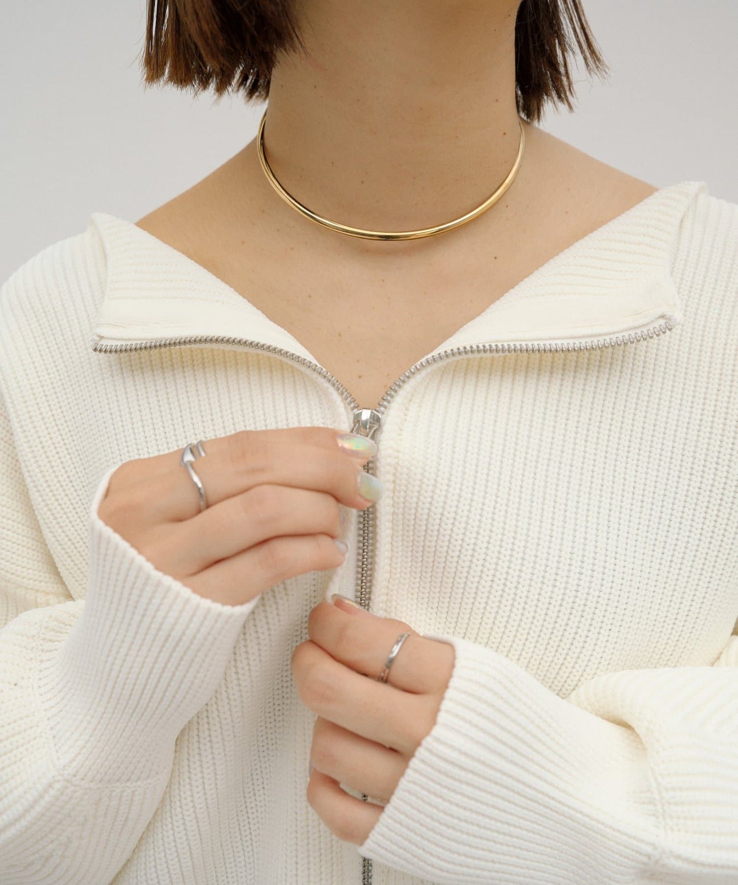 CIAOPANIC TYPY Multi-Way Double Zip Knit - Image 7