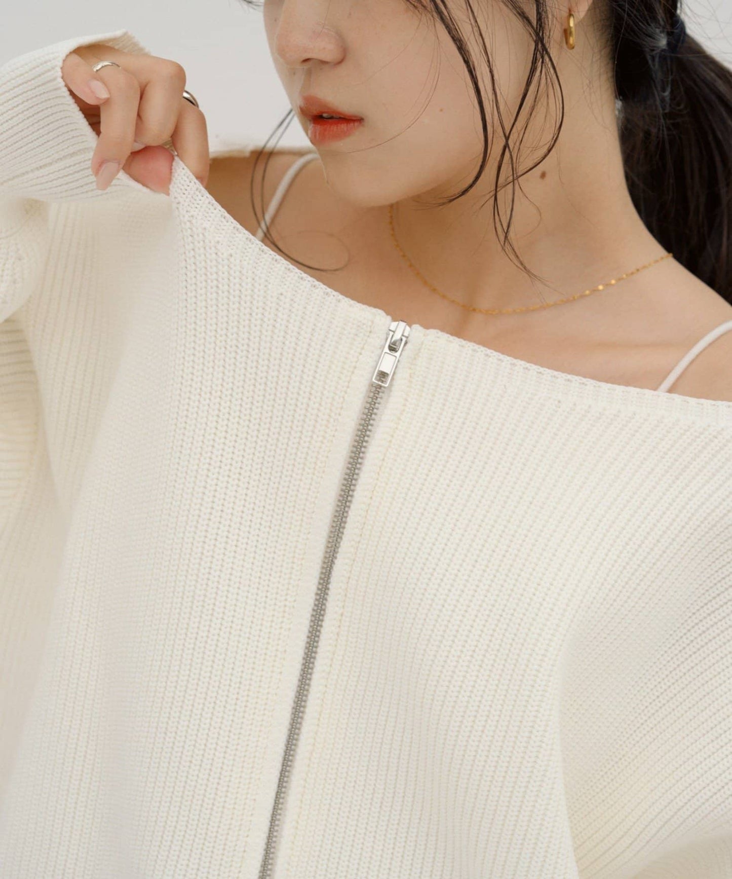 CIAOPANIC TYPY Multi-Way Double Zip Knit - Image 11