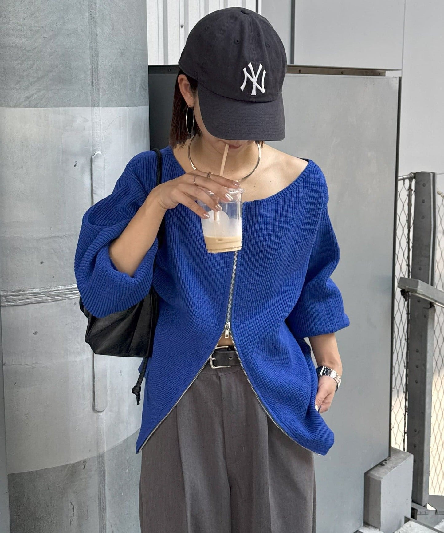 CIAOPANIC TYPY Multi-Way Double Zip Knit - Image 42