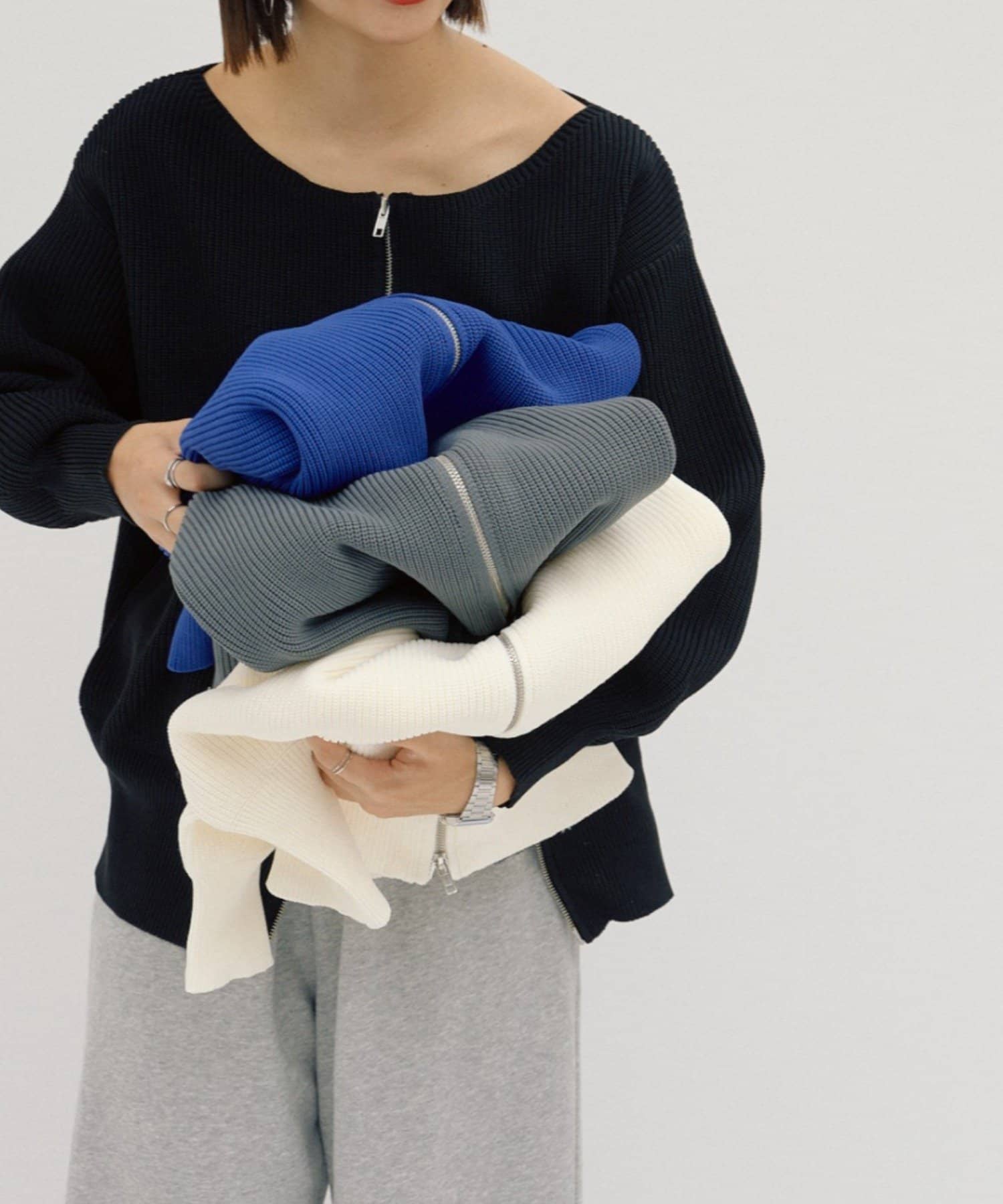 CIAOPANIC TYPY Multi-Way Double Zip Knit - Image 81