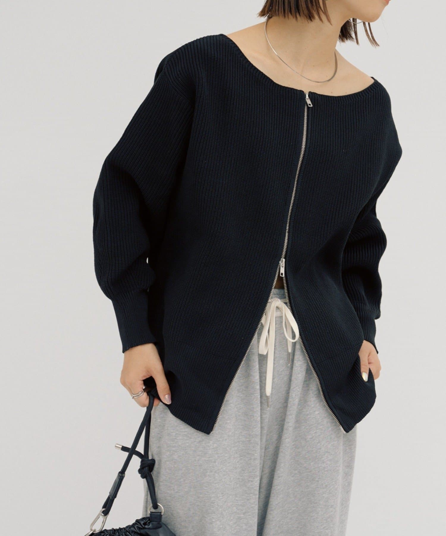 CIAOPANIC TYPY Multi-Way Double Zip Knit - Image 66