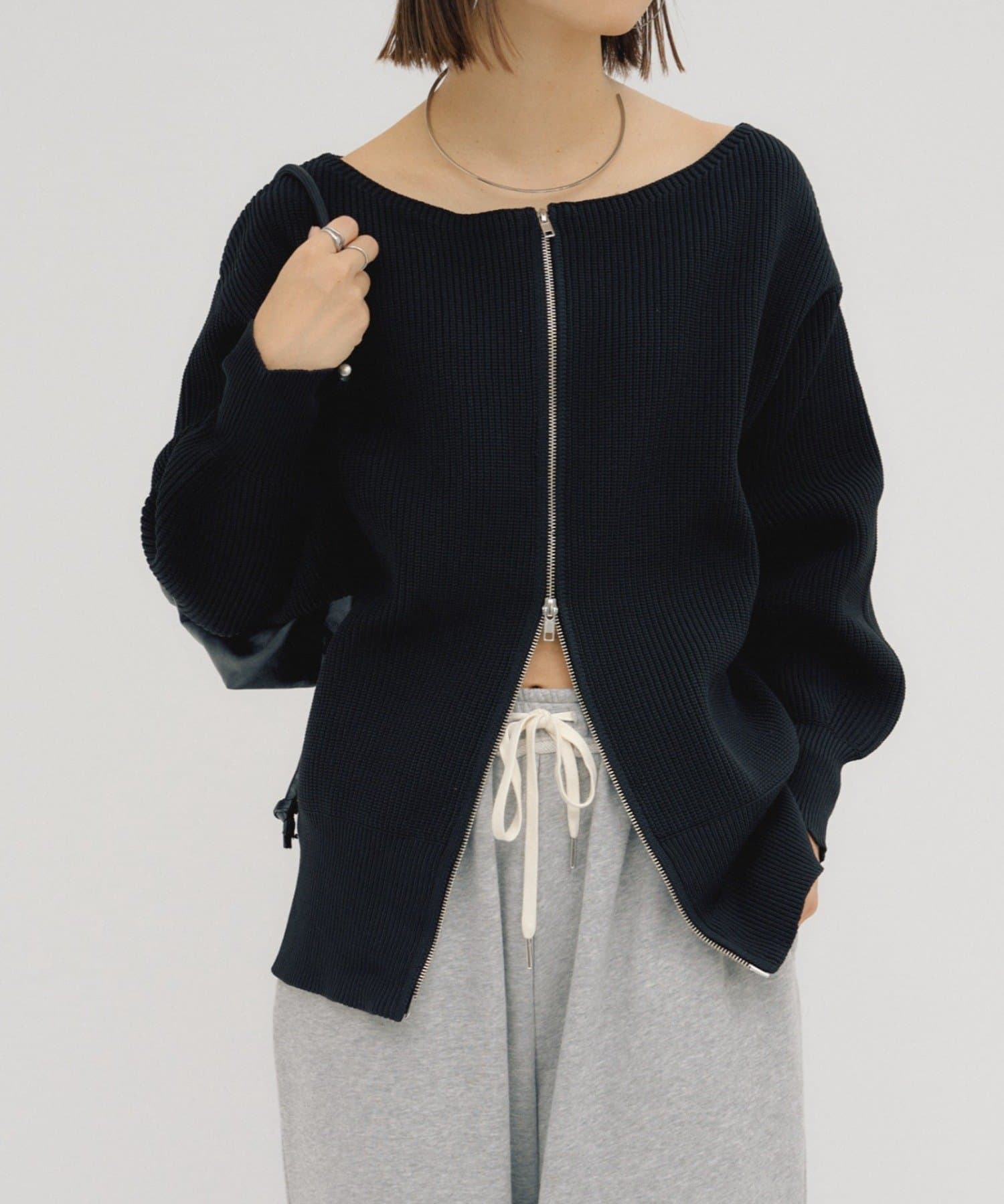 CIAOPANIC TYPY Multi-Way Double Zip Knit - Image 69