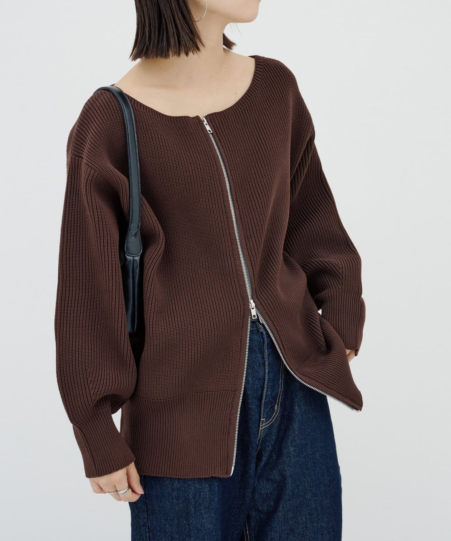 CIAOPANIC TYPY Multi-Way Double Zip Knit - Image 101