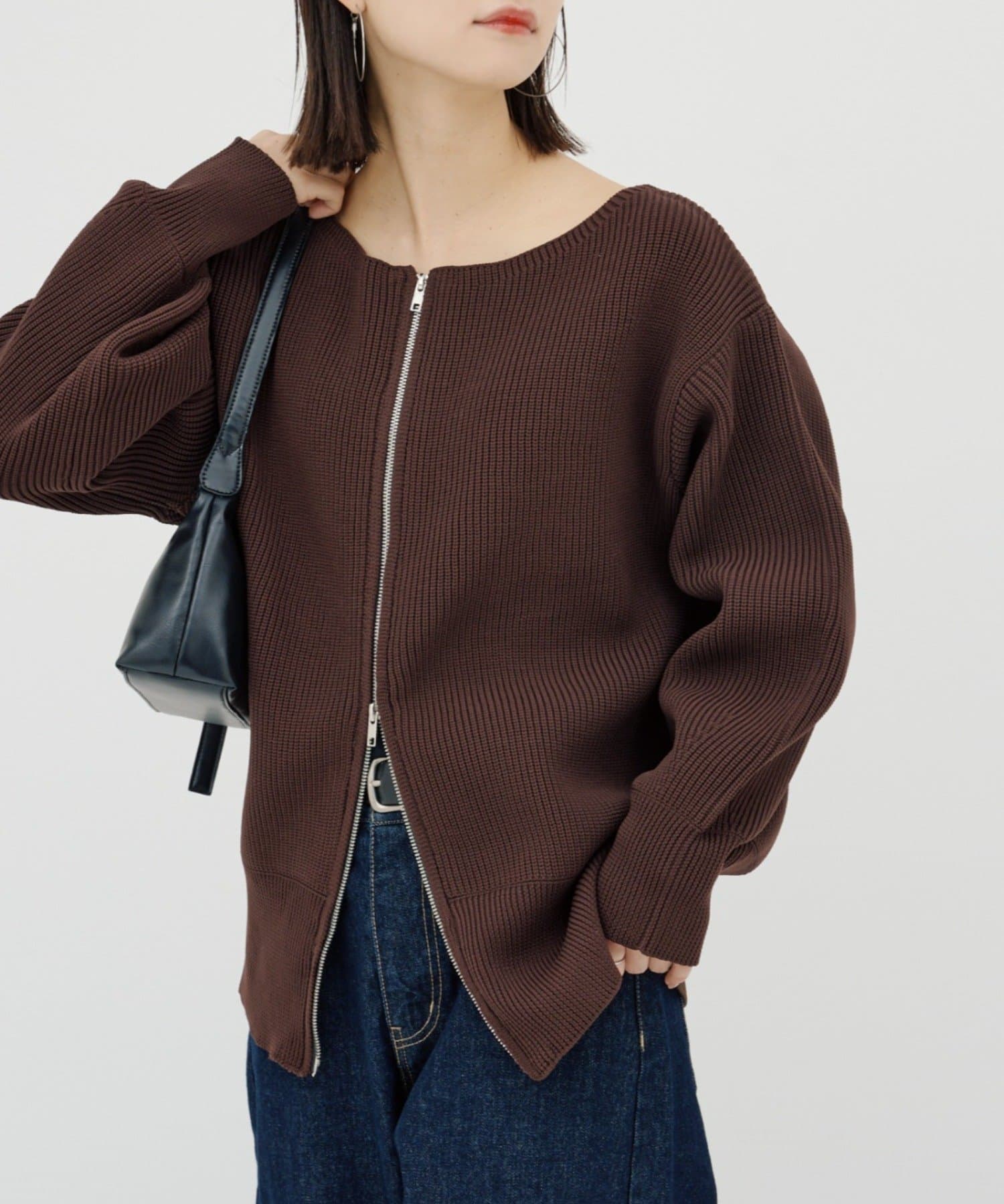 CIAOPANIC TYPY Multi-Way Double Zip Knit - Image 102