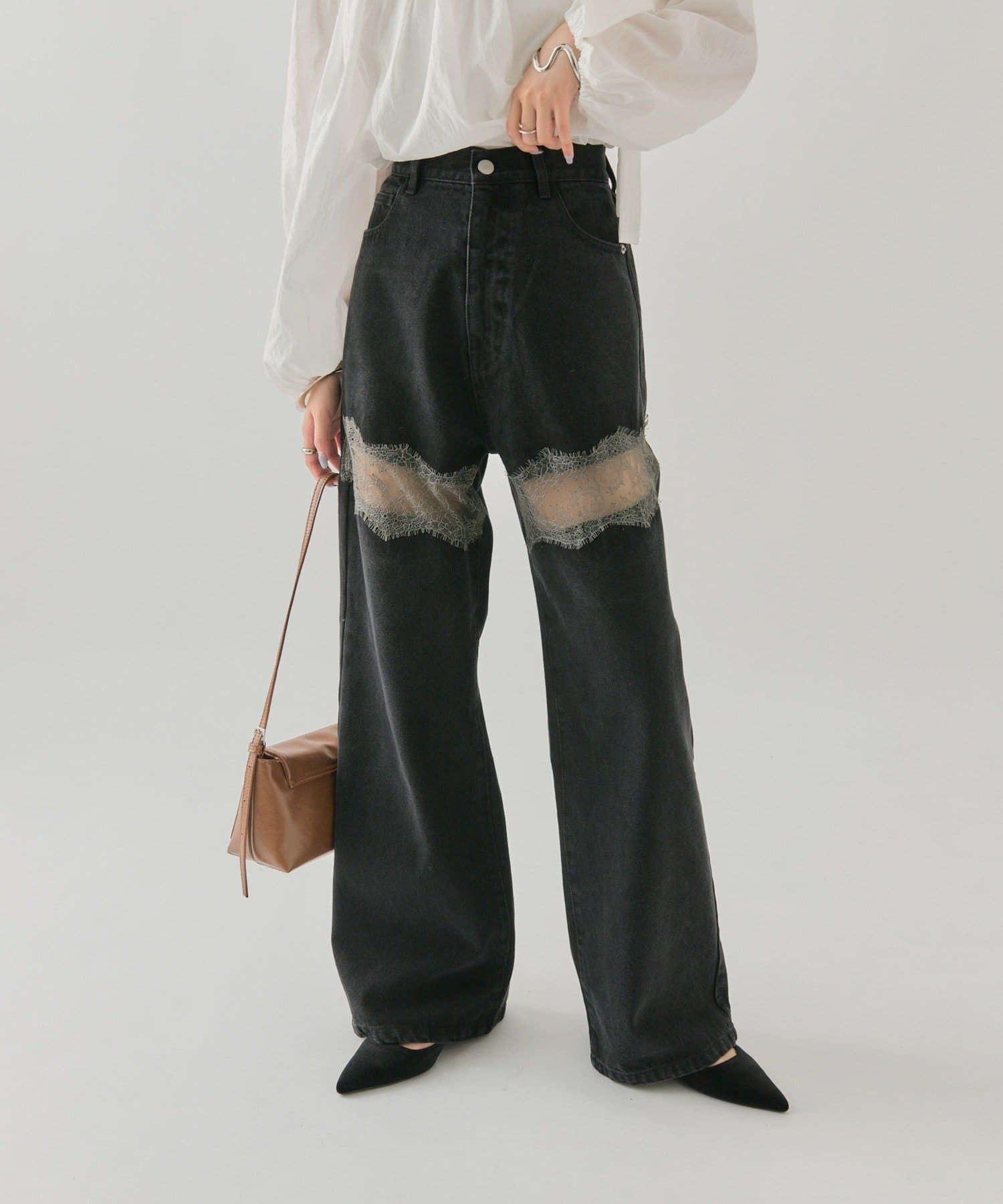 mystic Lace switching denim - Image 32