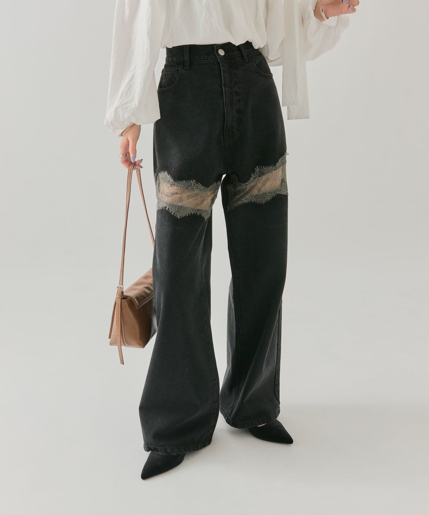 mystic Lace switching denim - Image 33