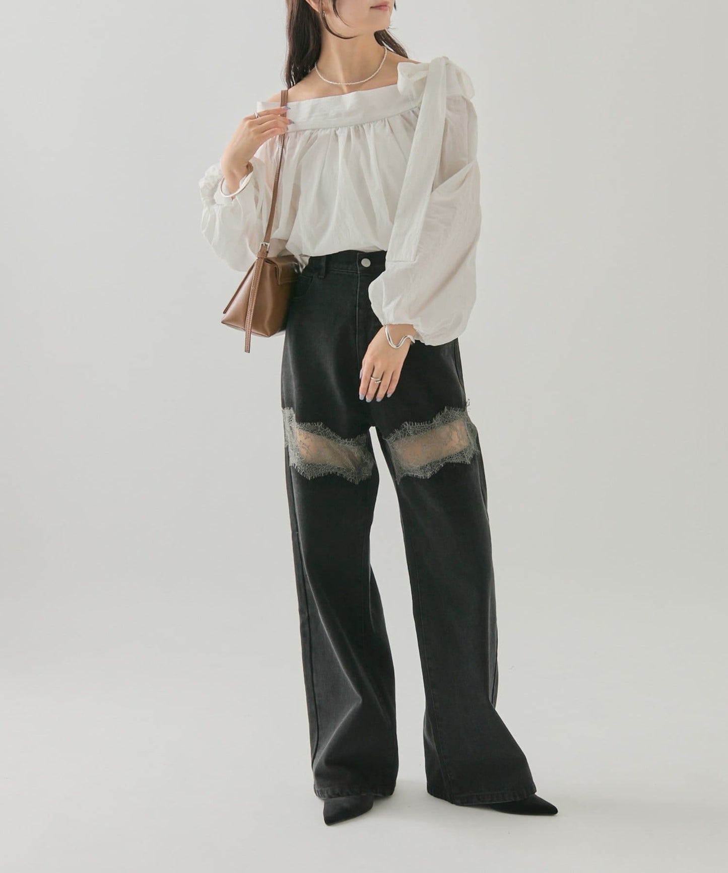 mystic Lace switching denim - Image 37