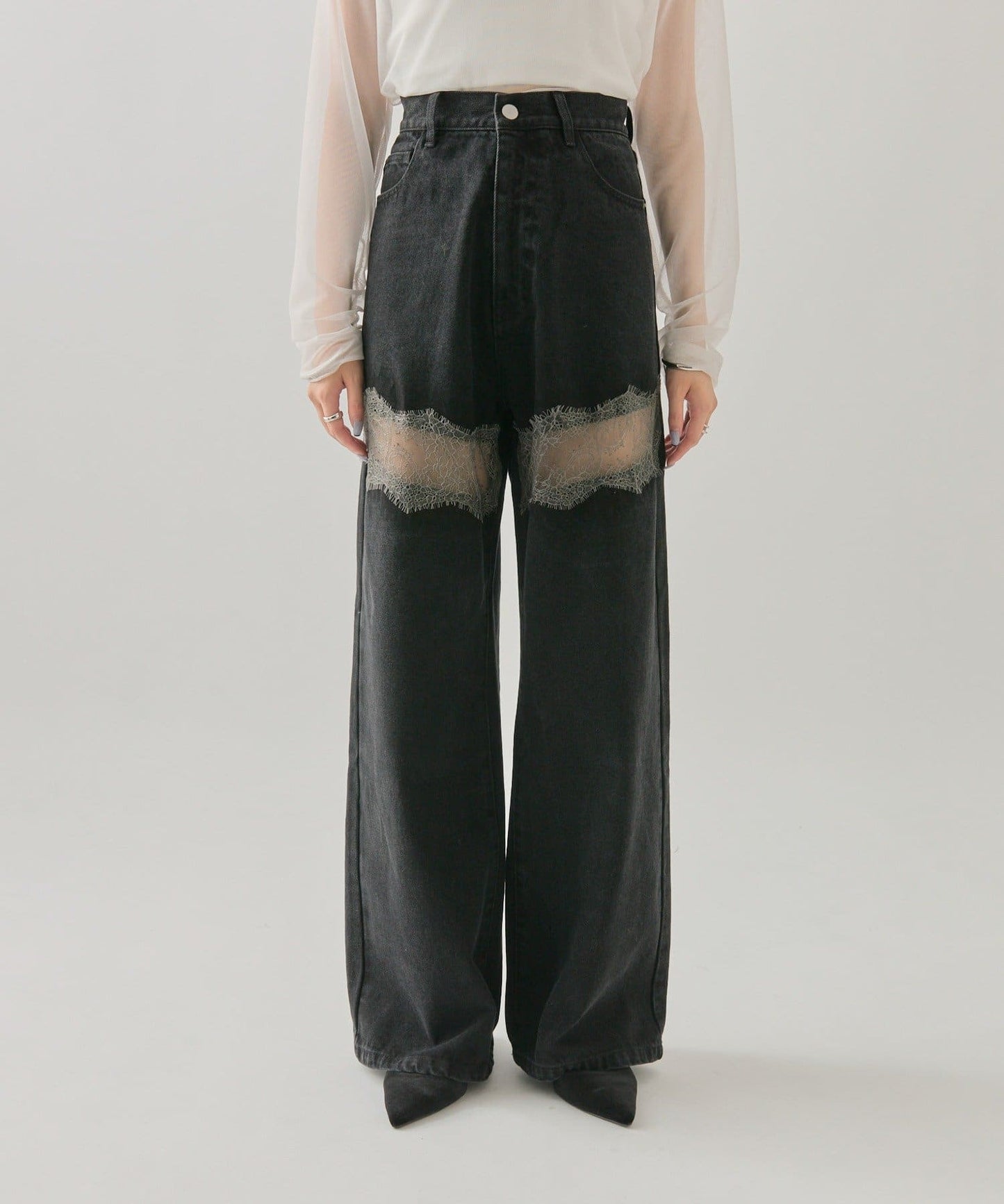 mystic Lace switching denim - Image 38