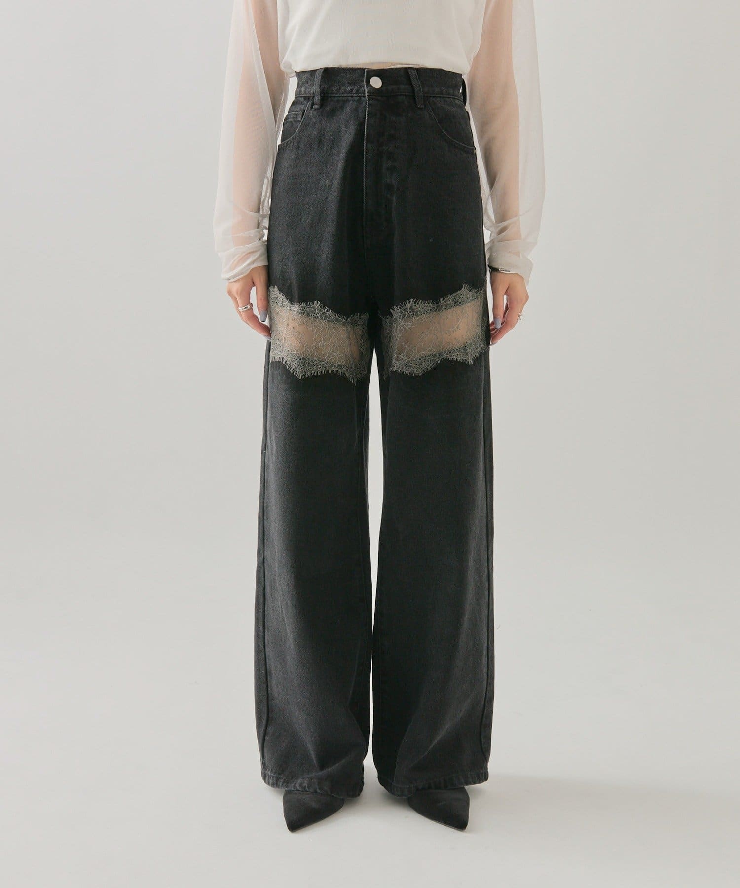 mystic Lace switching denim - Image 38