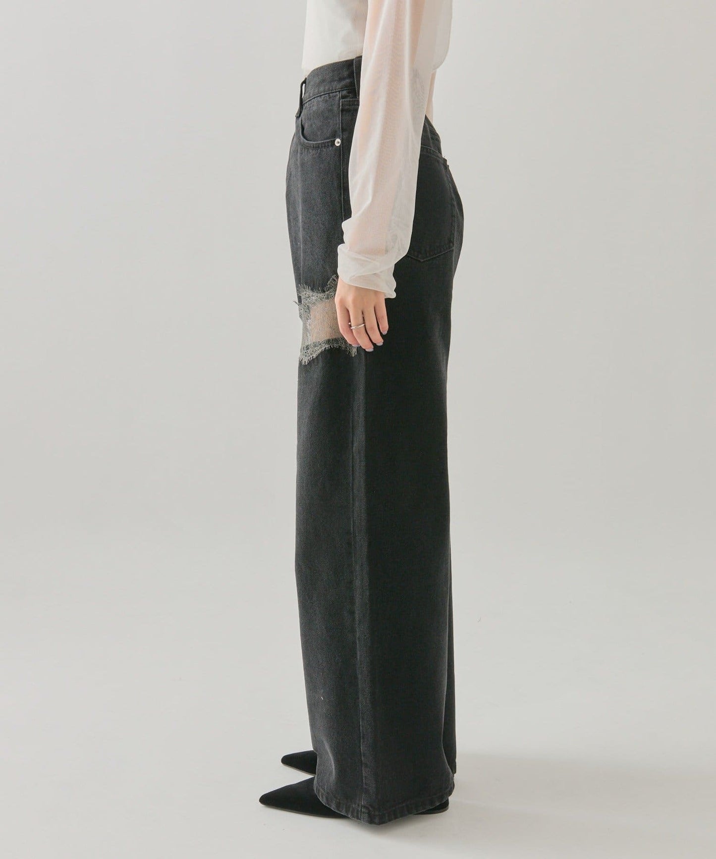 mystic Lace switching denim - Image 40