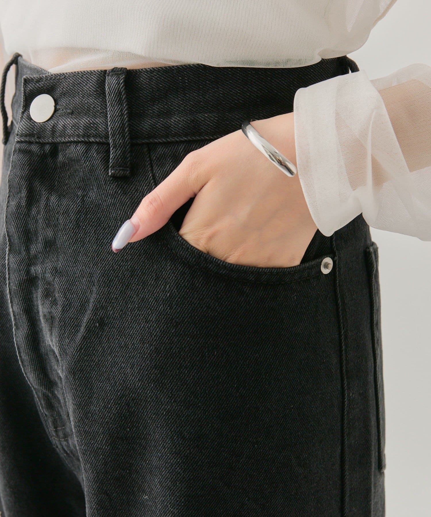 mystic Lace switching denim - Image 42