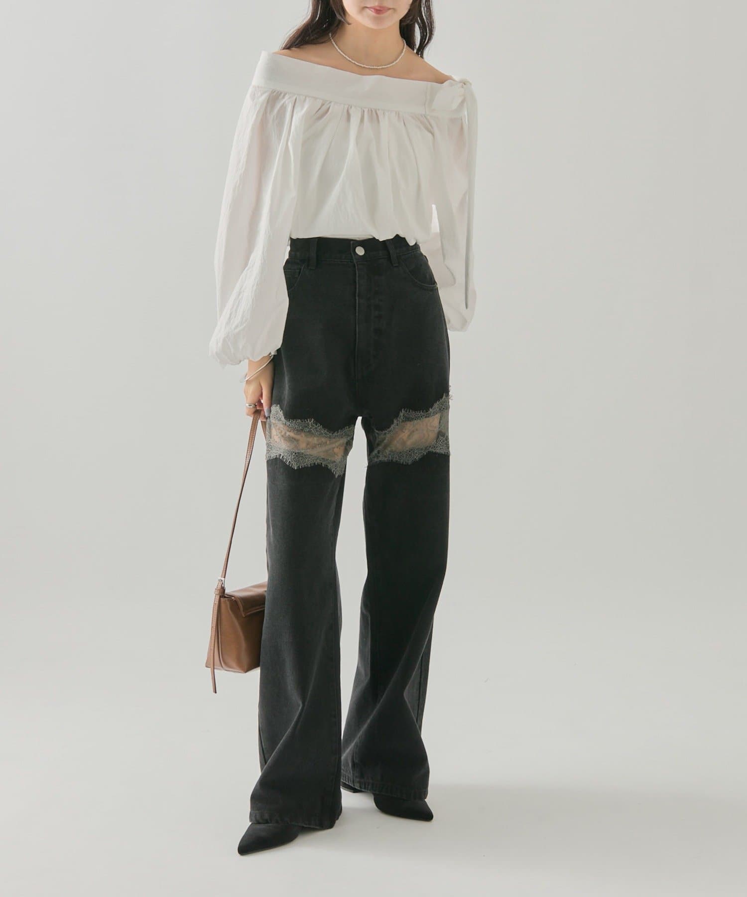 mystic Lace switching denim - Image 47